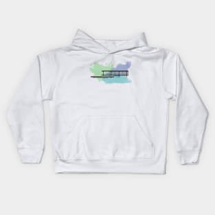 Farnsworth House - Mies van der Rohe Kids Hoodie